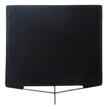 KIT Bandera L negra y tamiz silk 1 x 1 metro