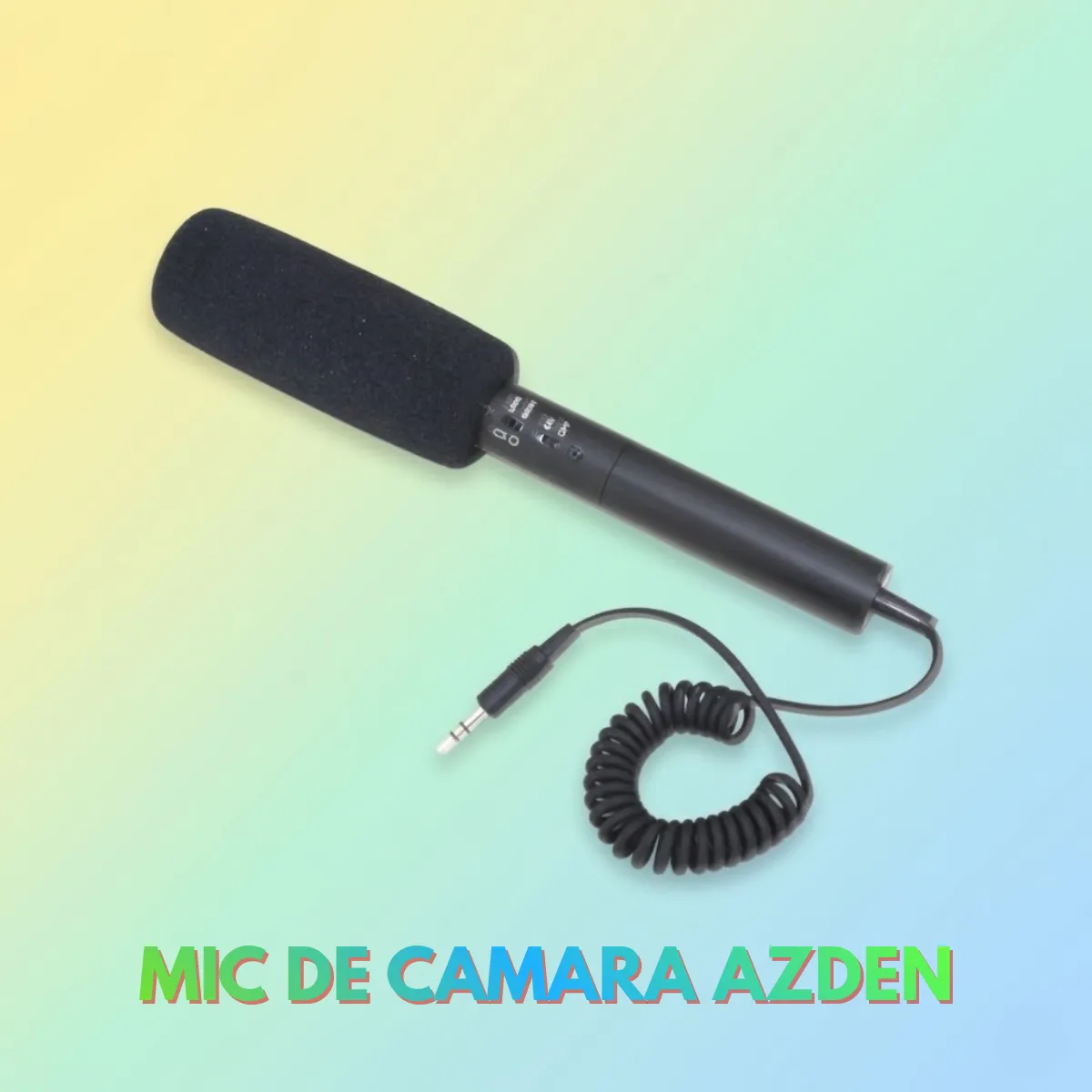 Micrófono boom de cámara Azden ECZ 990