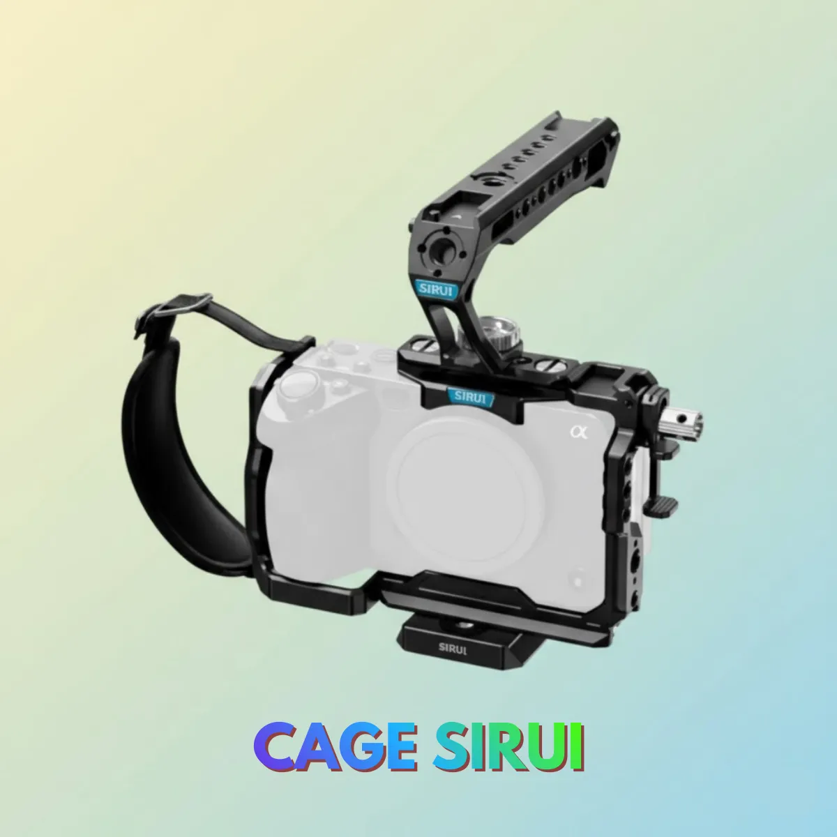 Kit Cage + Manija SIRUI para Camara SONY FX3 o FX30