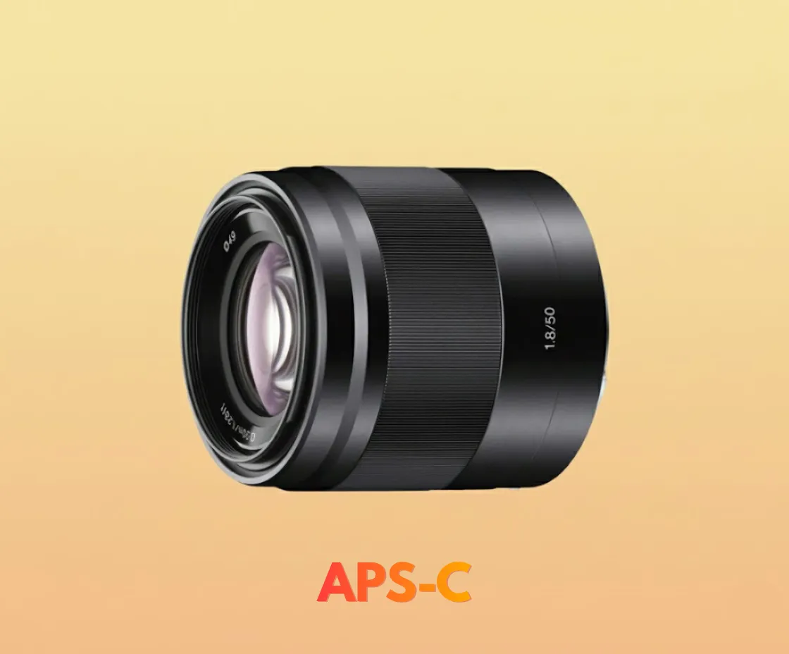 Lente SONY 50mm f 1.8 APS-C