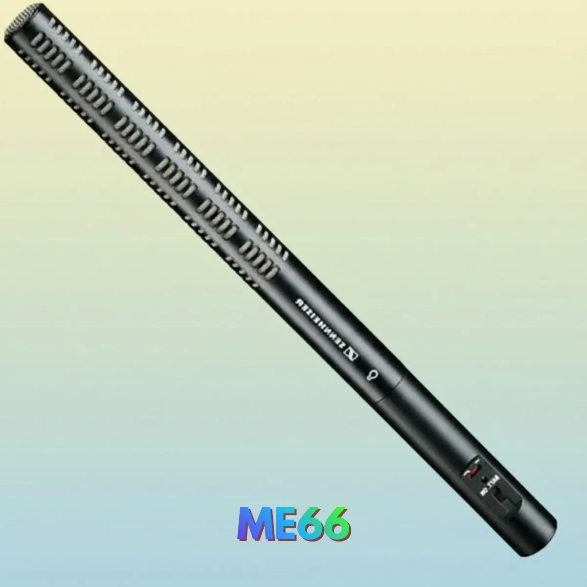 KIT Boom Sennheiser ME66 shotgun micrófono