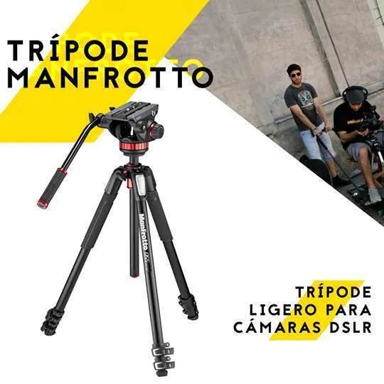 Tripode de cámara Manfrotto
