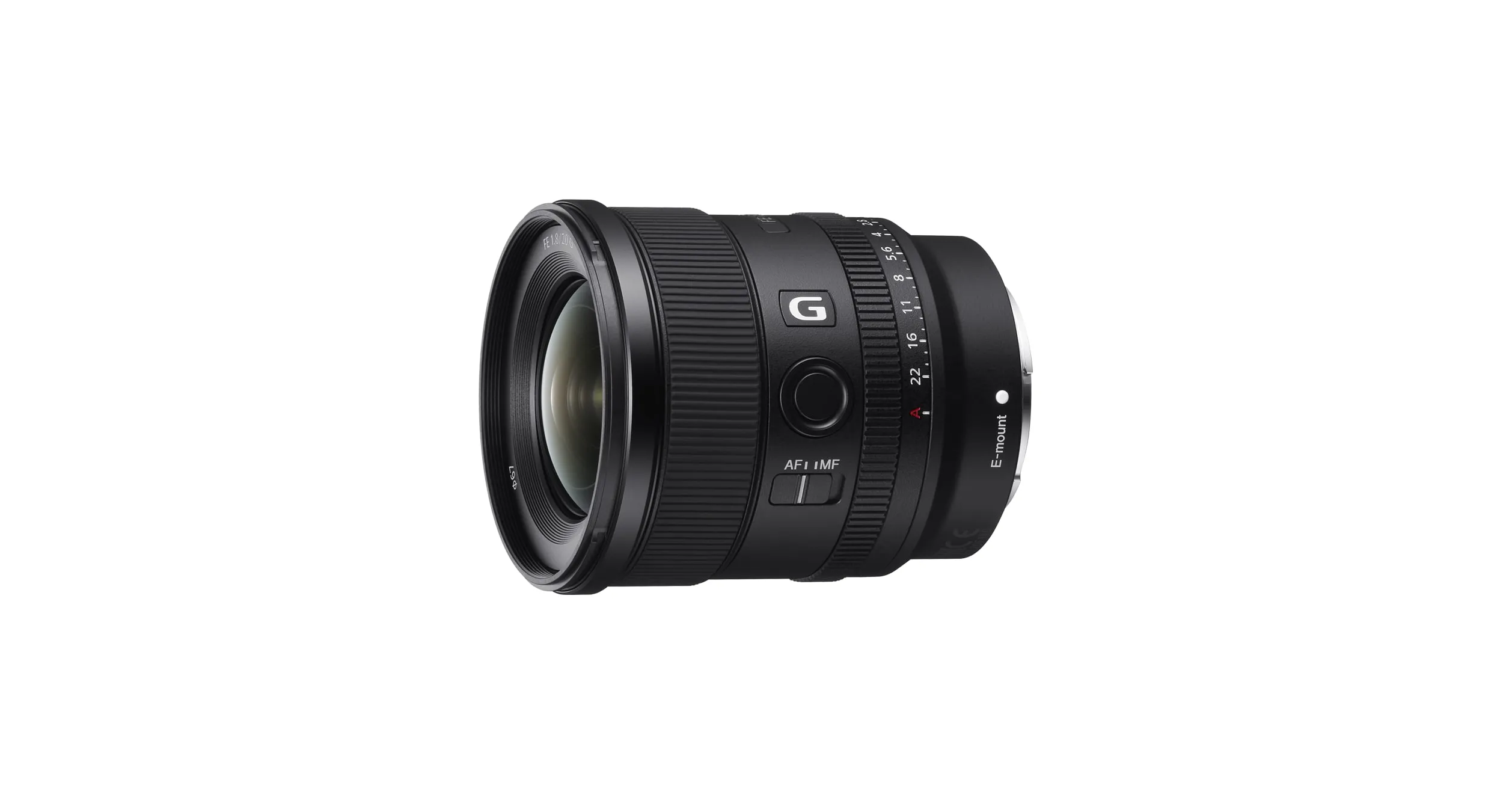 Lente SONY G 20mm f 1.8