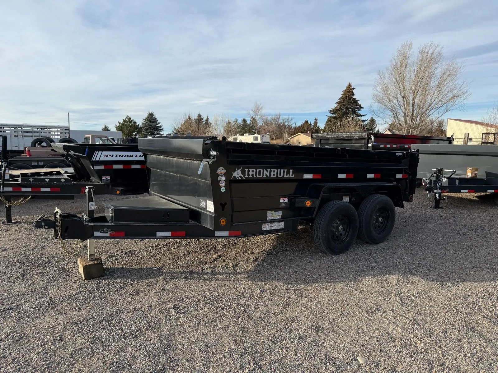 12' Compact Dump Trailer (72" Wide)