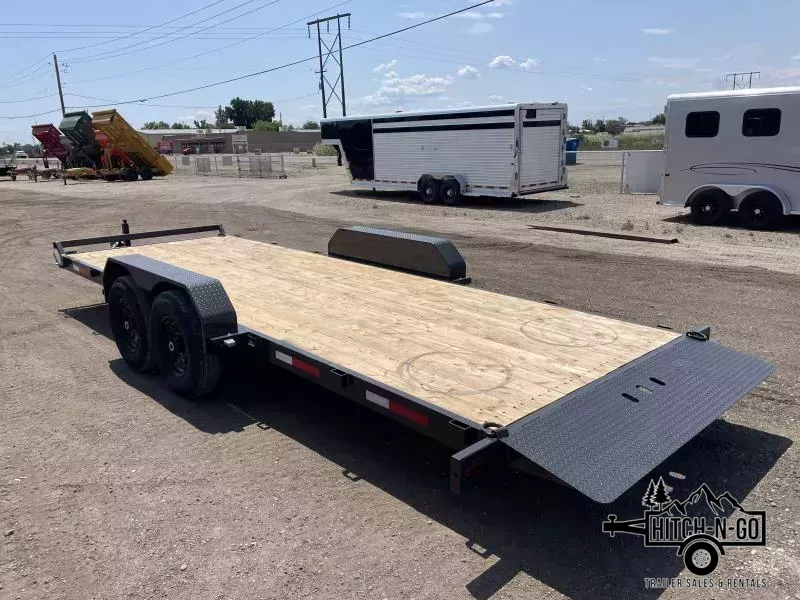 20' Full-Tilt Equipment Trailer (82" Wide - 14K GVWR)