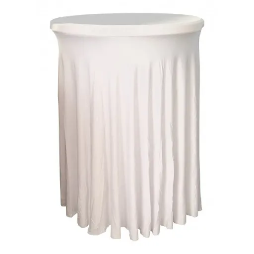 NAPPE RONDE BLANCHE 180 MANGE-DEBOUT