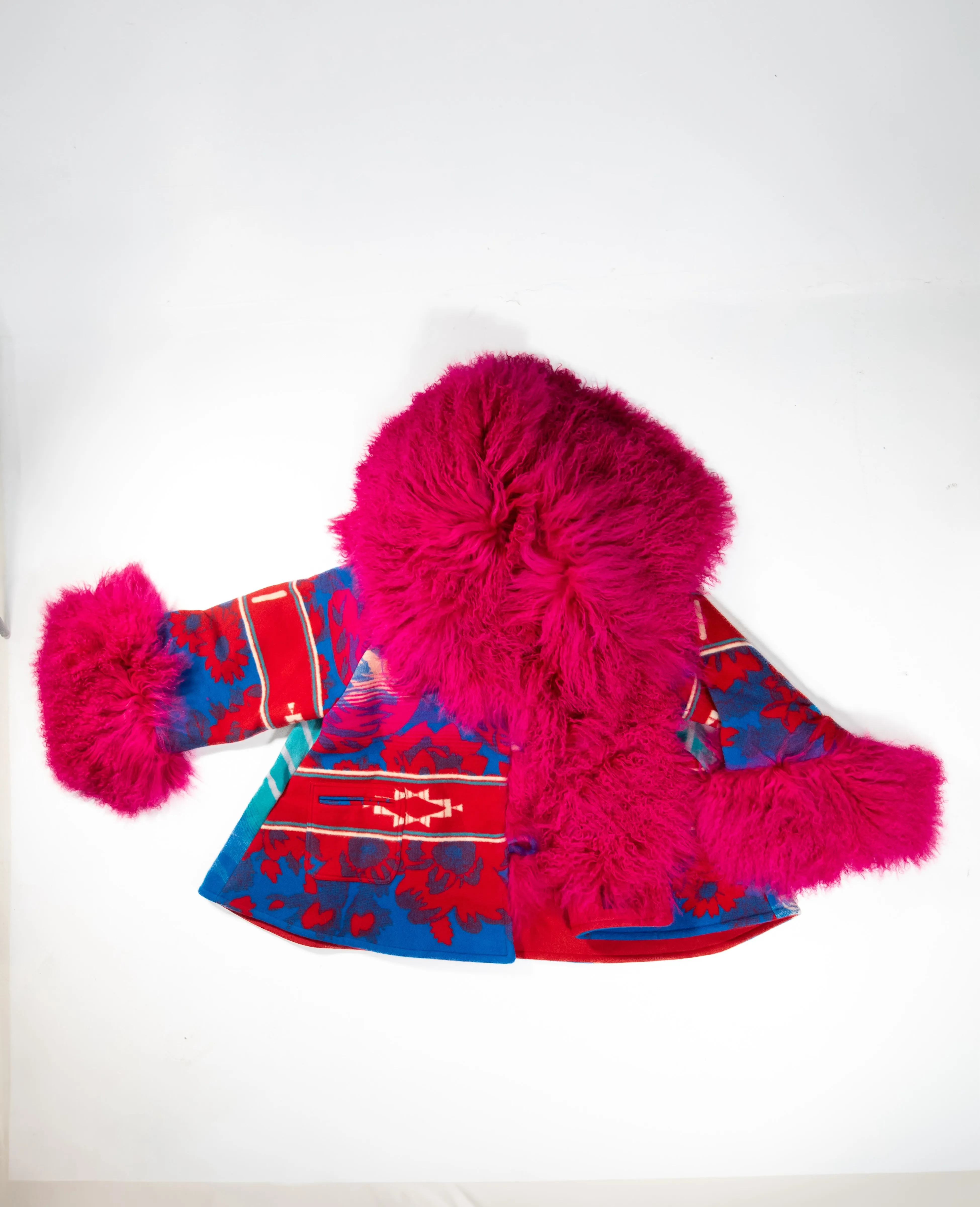 Lindsey Thornburg Gather Shearling Coat