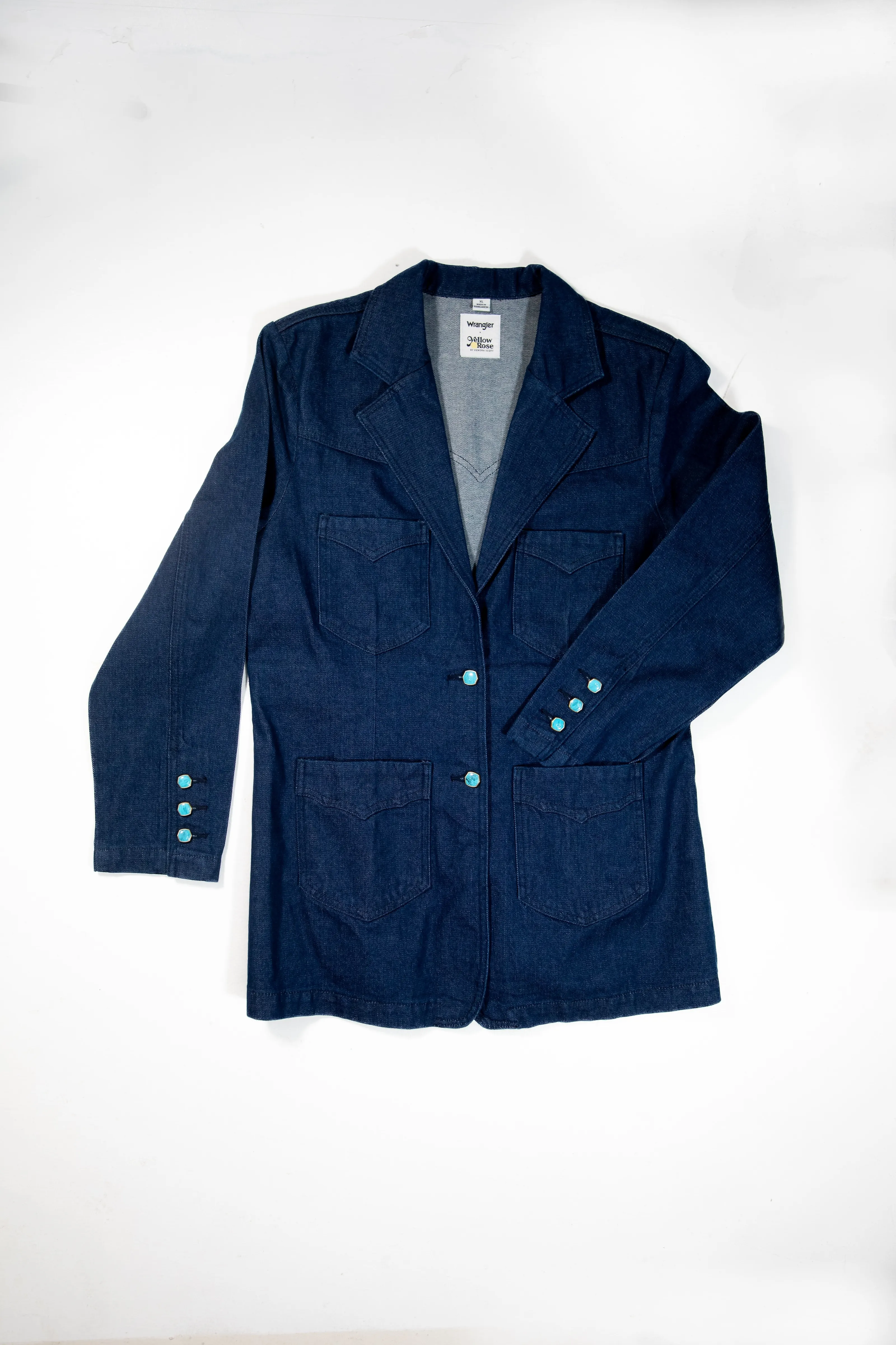 Wrangler x Kendra Scott Yellow Rose Blazer