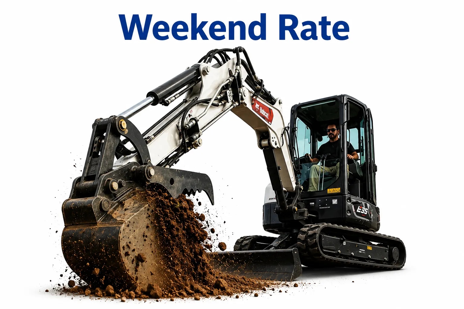 Earth Moving Bundle Weekend Rental
