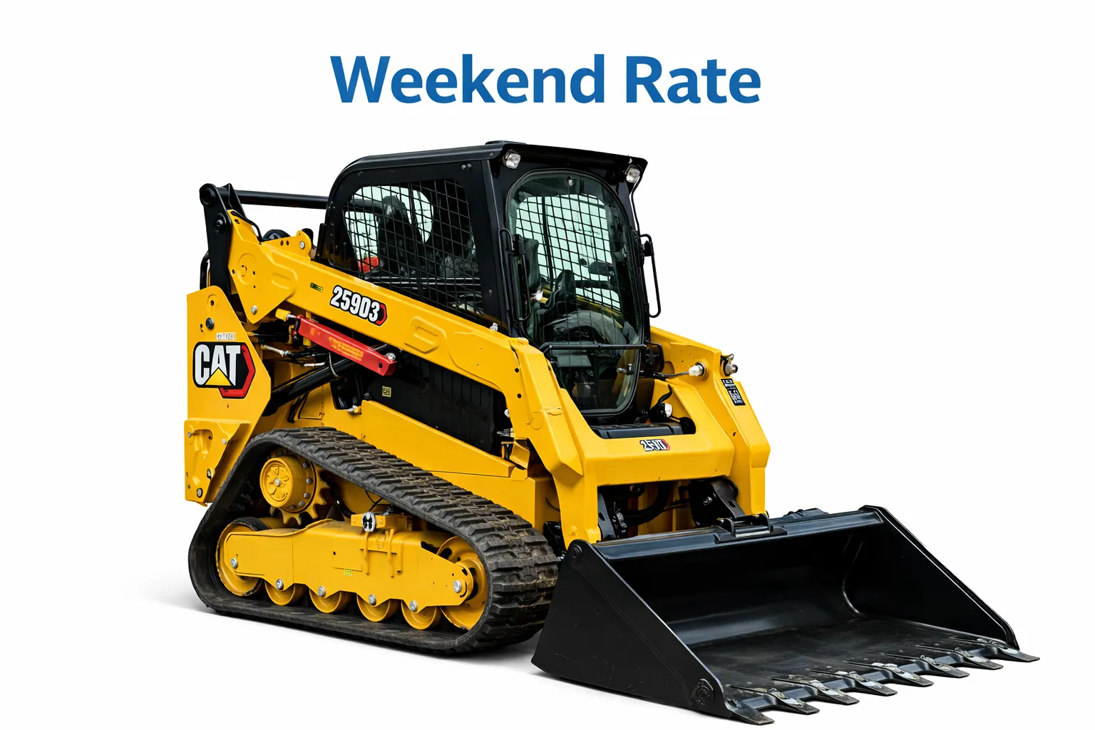 CAT 259  Weekend Warrior Rental