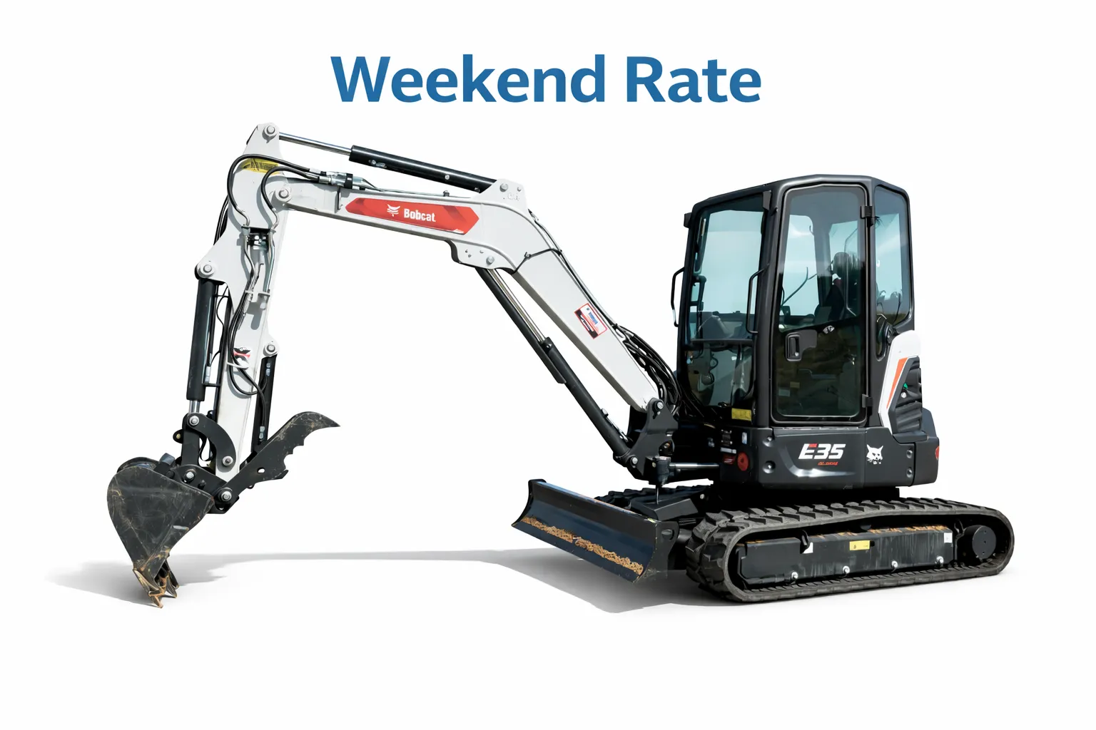 Bobcat E35 Weekend Warrior Rental