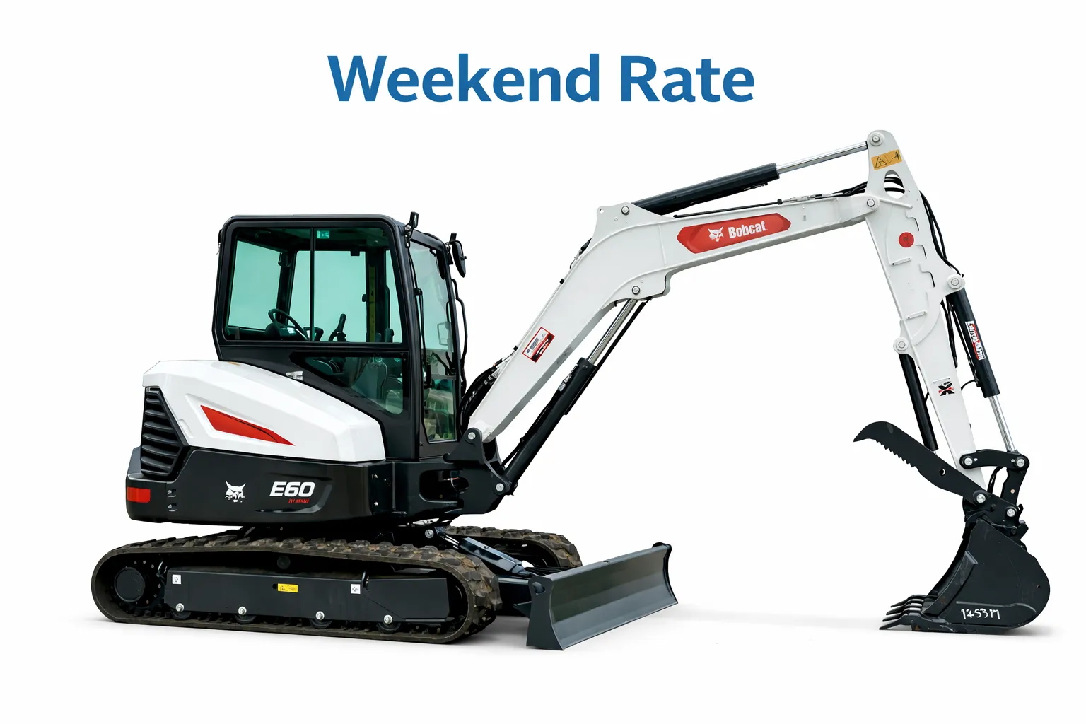 Bobcat E60 Weekend Warrior Rental