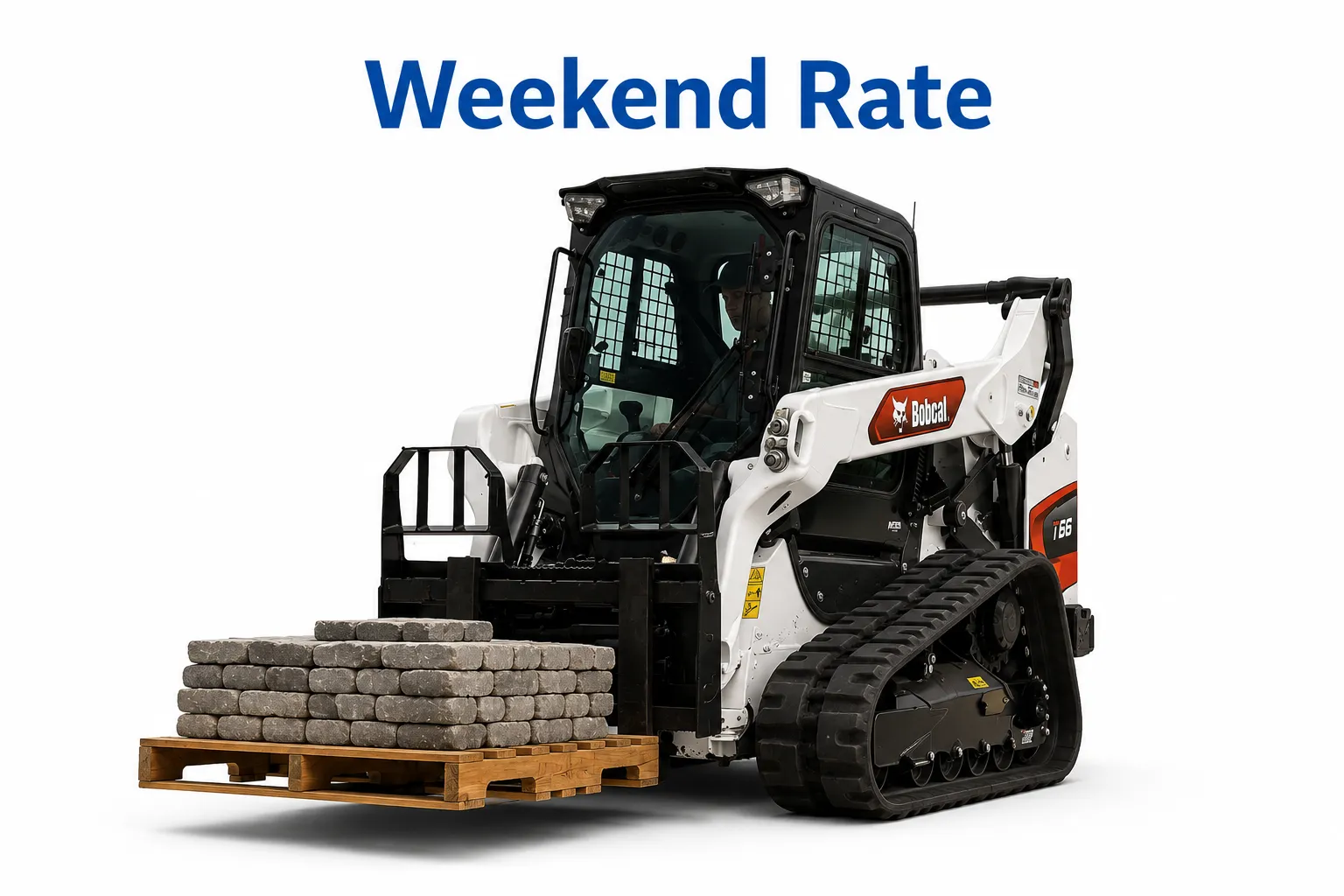 Pallet Fork Bundle Weekend Rental