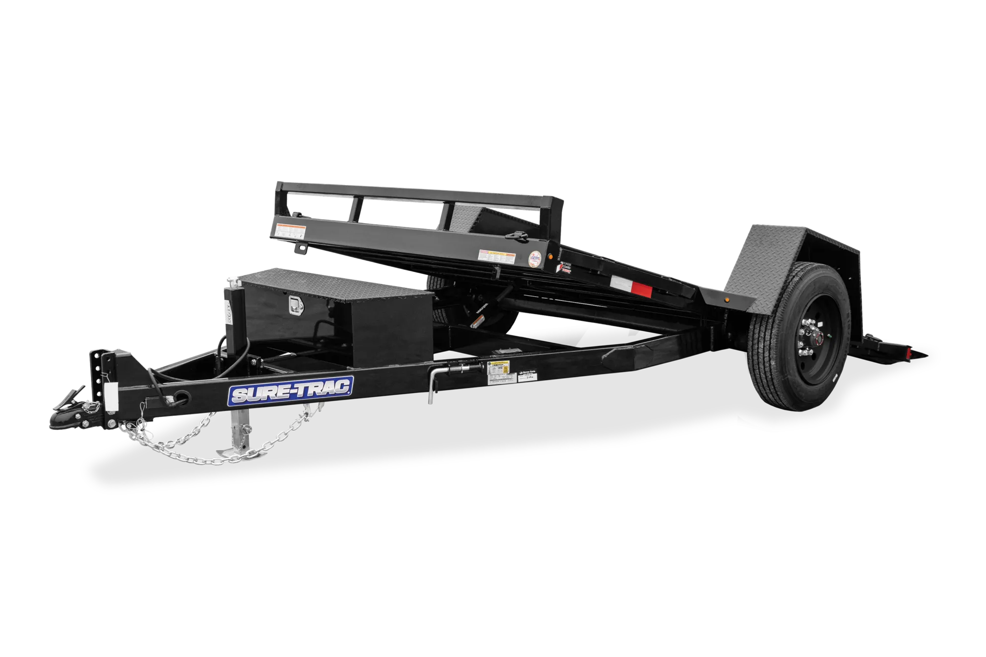 Small Equipment Tilt Trailer - 62"x10' - 6,000lb