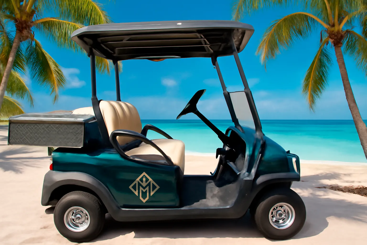 Electric Golf Cart 2 Seats Per Day