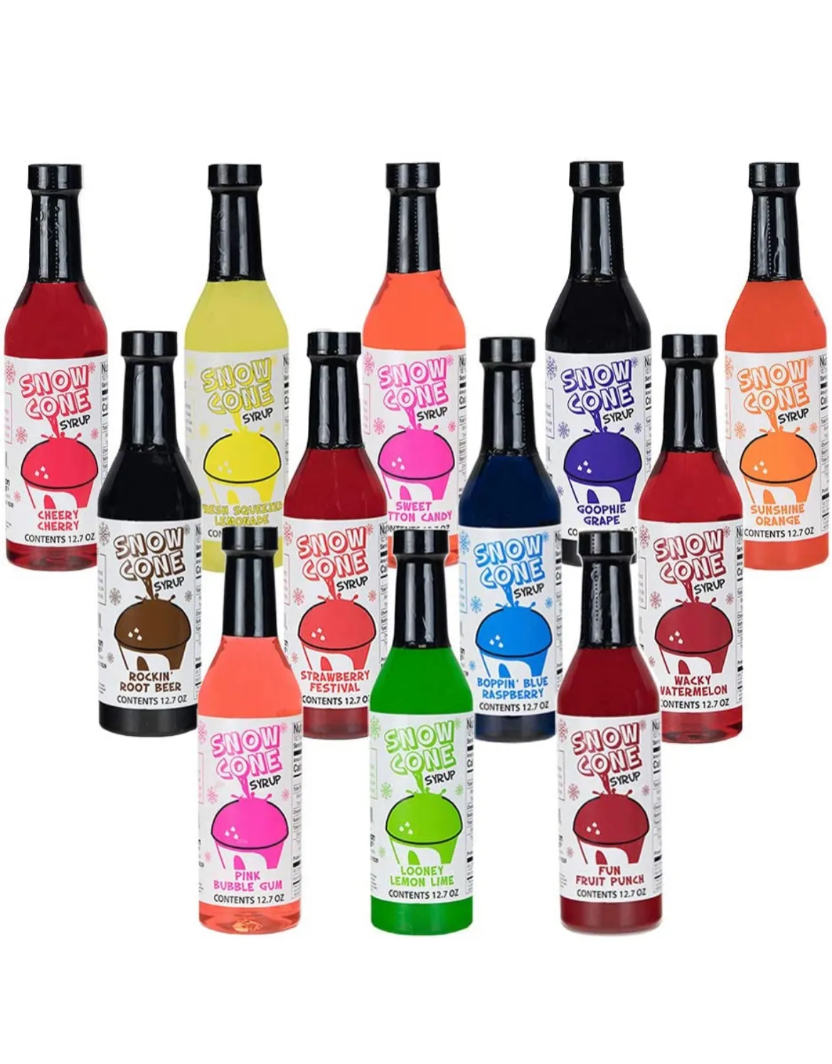 Snow Cone Syrups (12.7 oz)