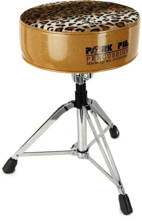 Percussion Round Drum Throne Gold