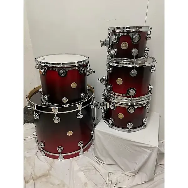 DW Collector's Edition Maroon Hombre 22, 8, 12, FL 14, FL 16, FL 18