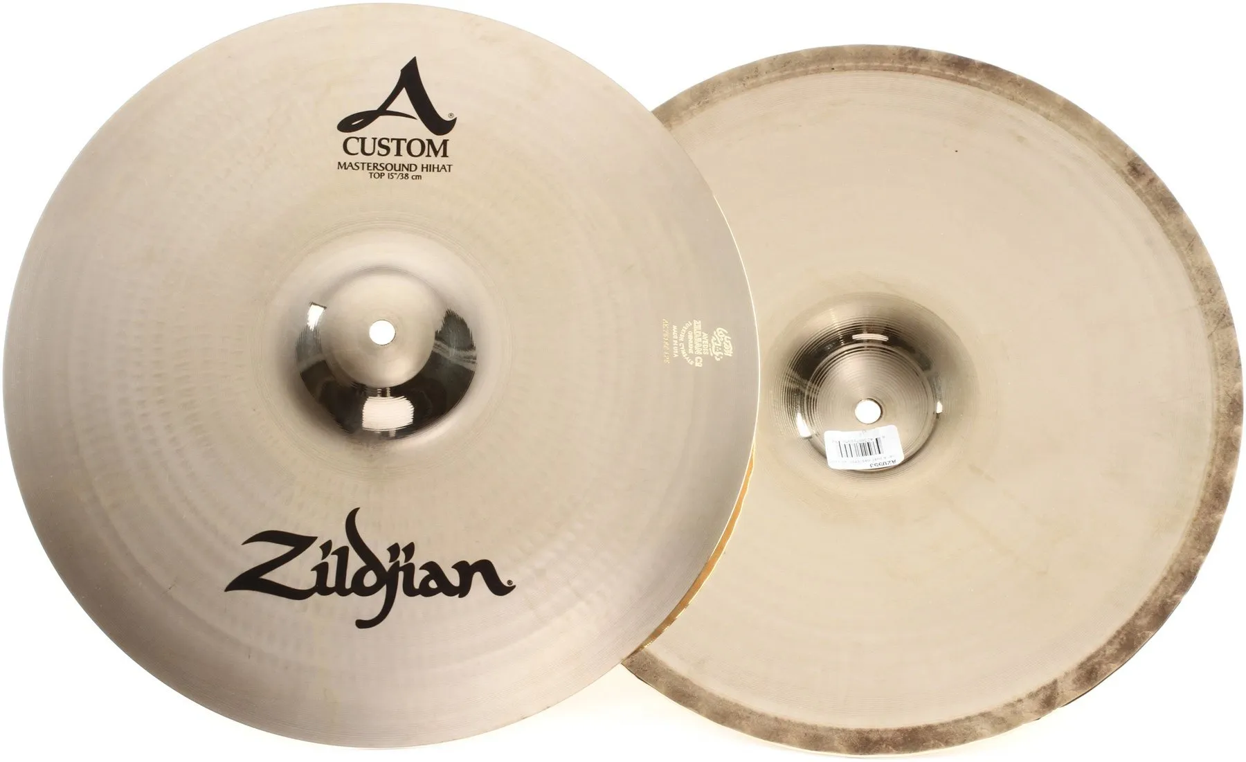 Zildjian A Mastersound Hi Hat Cymbals 13"