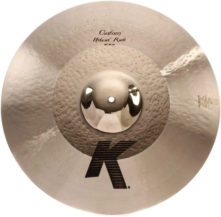 Zildjian K Custom Hybrid Ride Cymbal 20"