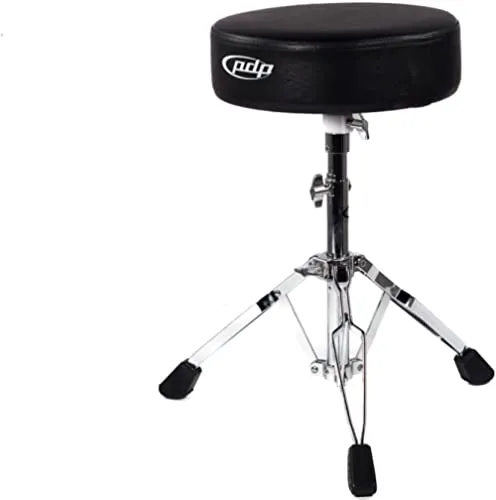 ADP Round Drum Throne Black
