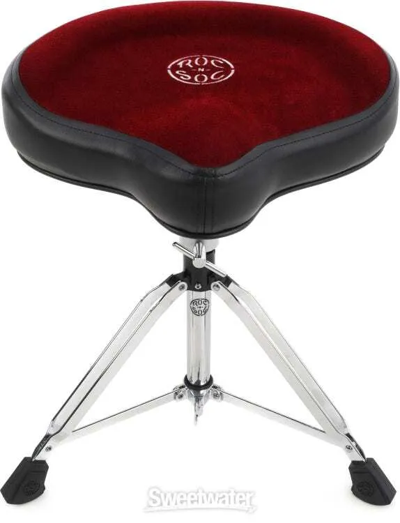 Roc N Soc Saddle Drum Throne Red