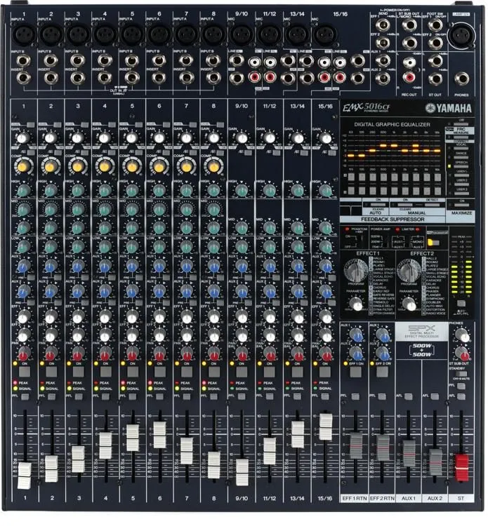YAMAHA EMX 5016 ANALOG POWERD MIXER