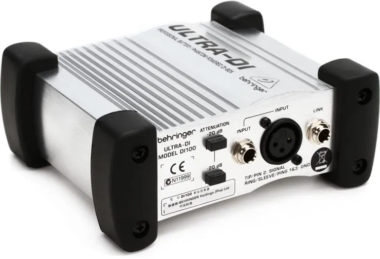 Berhringer Ultra-DI Active Direct Box DI100