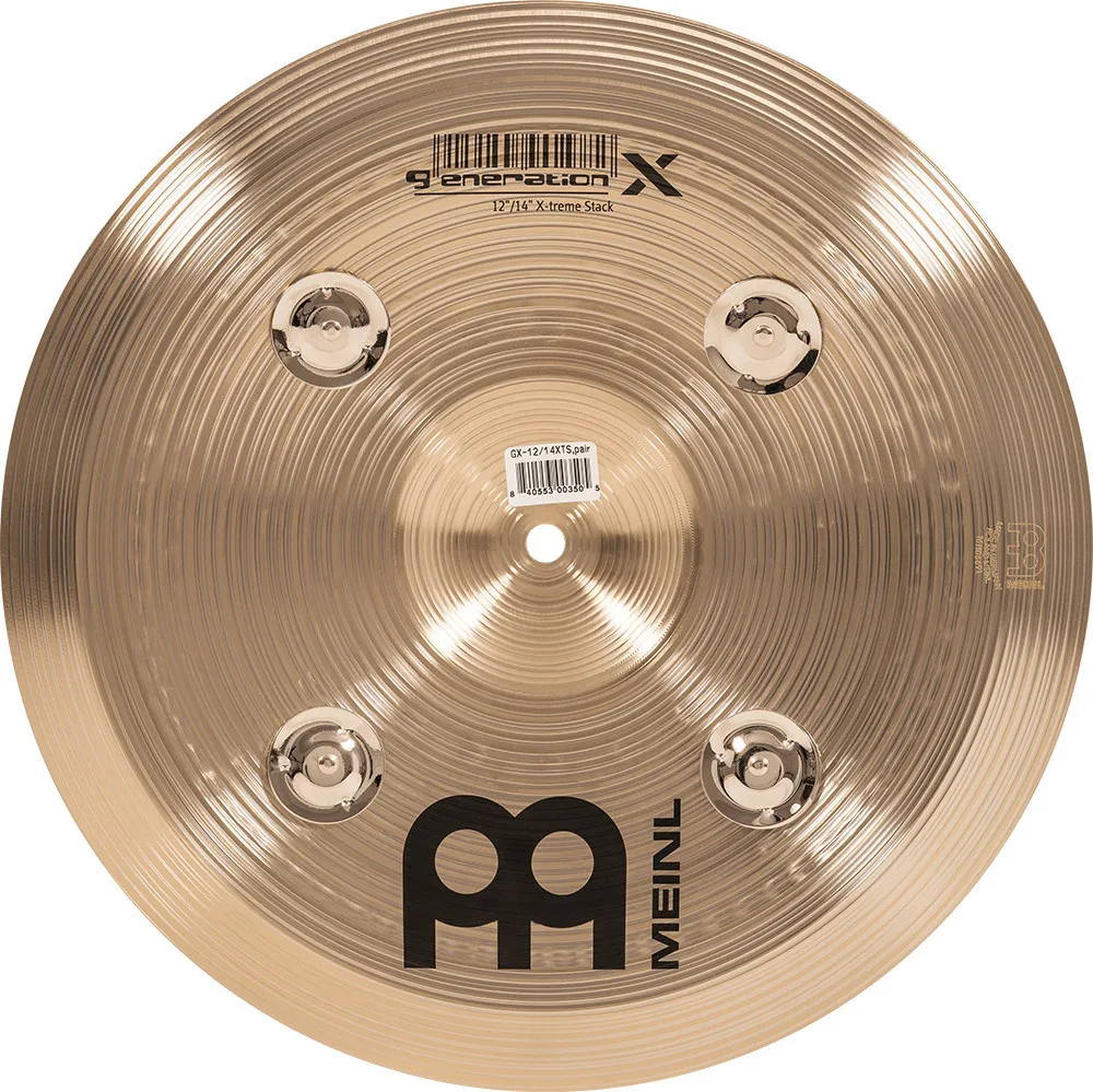 Meinl Generation X X-treme Stack Cymbal Set 12"/14"
