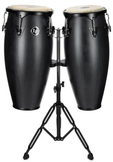 Toca Percussion Synergy Congas - Grey (10", 11")