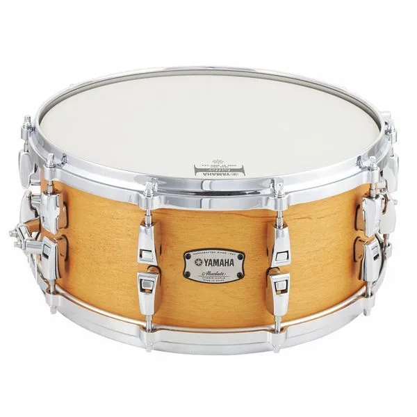 Yamaha Absolute Hybrid Maple Natural Wood Snare 14x6"