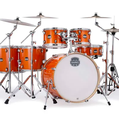 Mapex Saturn Pro Series Orange Stain 22, 8, 10, 12, 14, 16