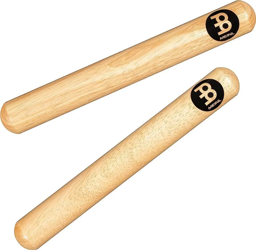 Meinl CL1HW Classic Claves - Solid Body Pair - Hardwood