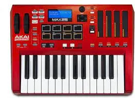 Akai Pro MAX25 USB/Midi/CV Keyboard Controller (25 Keys)