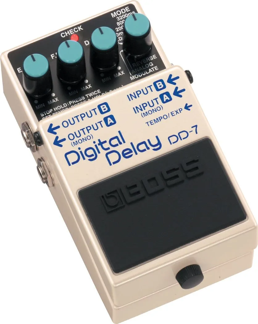 Boss DD-7 Digital Delay Effects Pedal