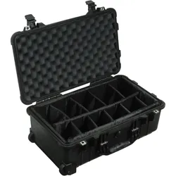 Peli 1510 Protector Case with Divider (Wheeled) 