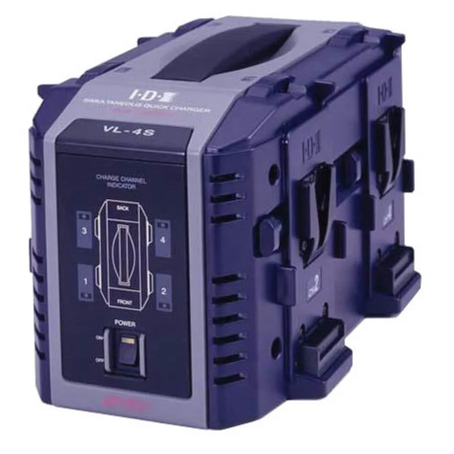 IDX VL-4S 4-Channel V-Mount Quick Charger