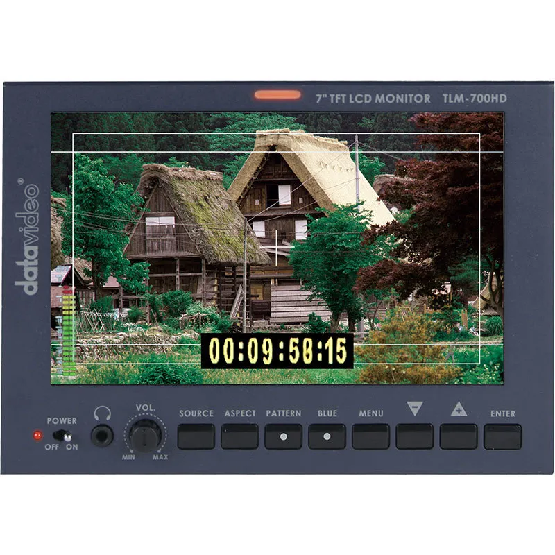 Datavideo TLM-700HD is a 7-inch broadcast monitor 