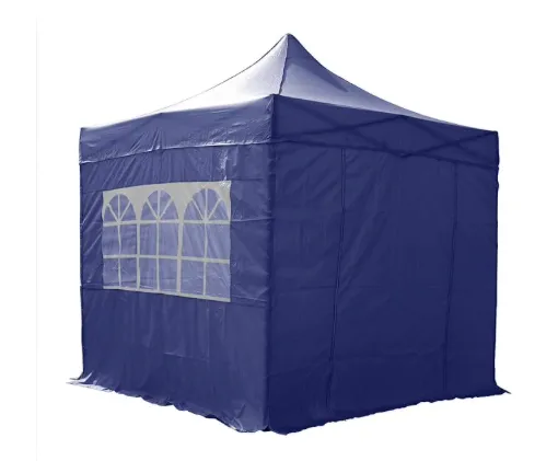 Pop Up Gazebo with Sides 3 x 3M (Blue)
