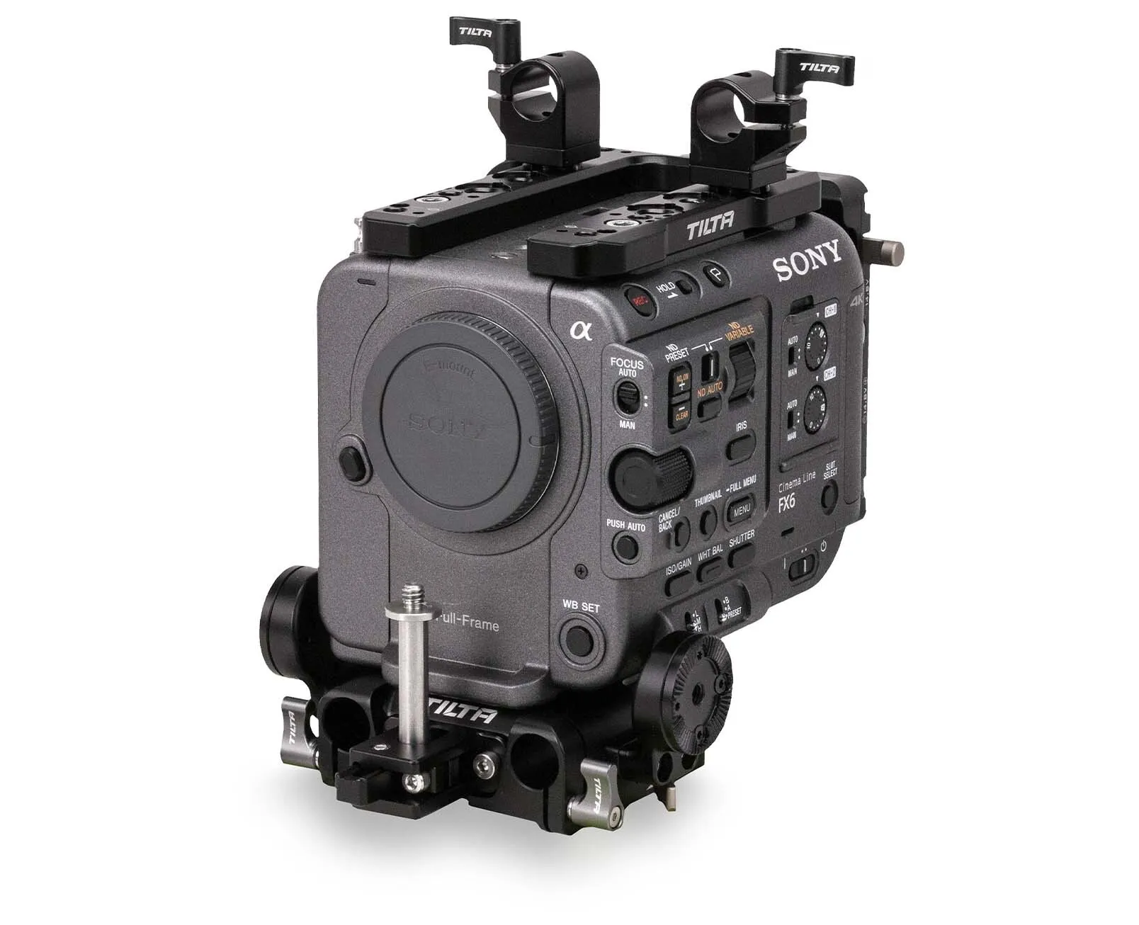 Sony PXW-FX6  with Tilta Cage V-Mount Kit