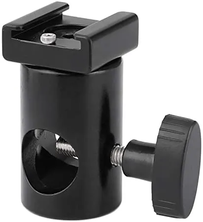 Cold shoe to stand mount adapter