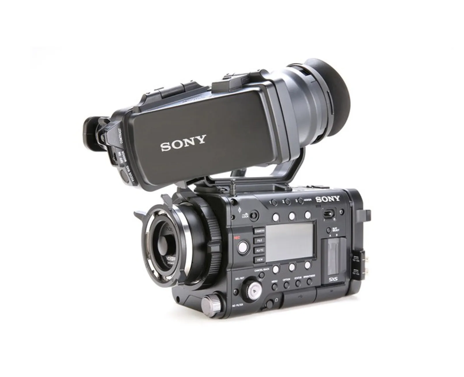 Sony PMW-F5 CineAlta 4K Super 35mm Camera + Arri Cage