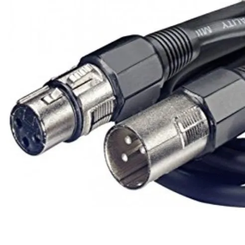 3m High Quality XLR to XLR Plug Microphone Cable