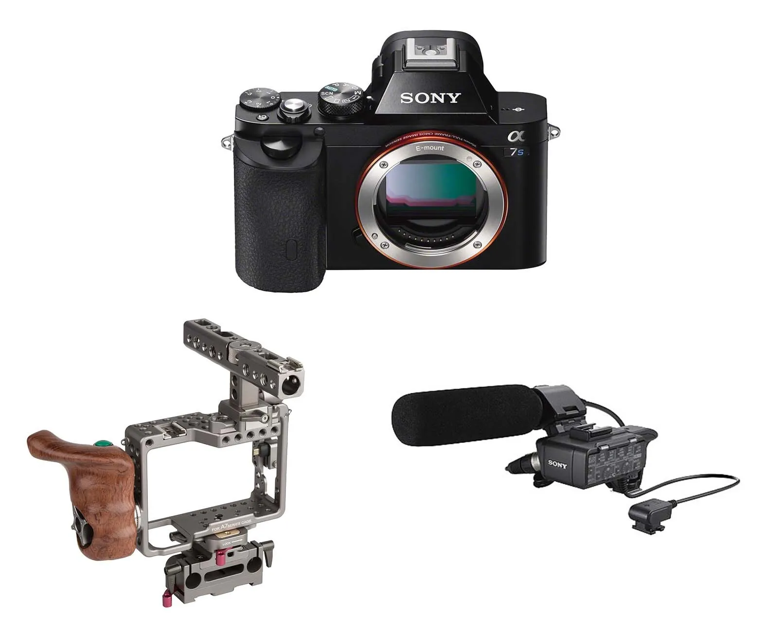 Sony A7Sii + Tilta Cage + XLR Adaptor Mic Kit - Bundle
