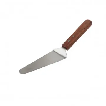 Wood handle cake/pie server