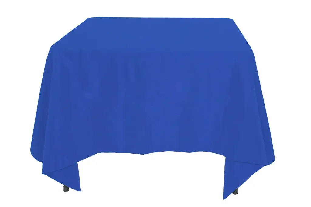 Tablecloth Royal Blue Rectangular 90" x 108" (4' table to floor)