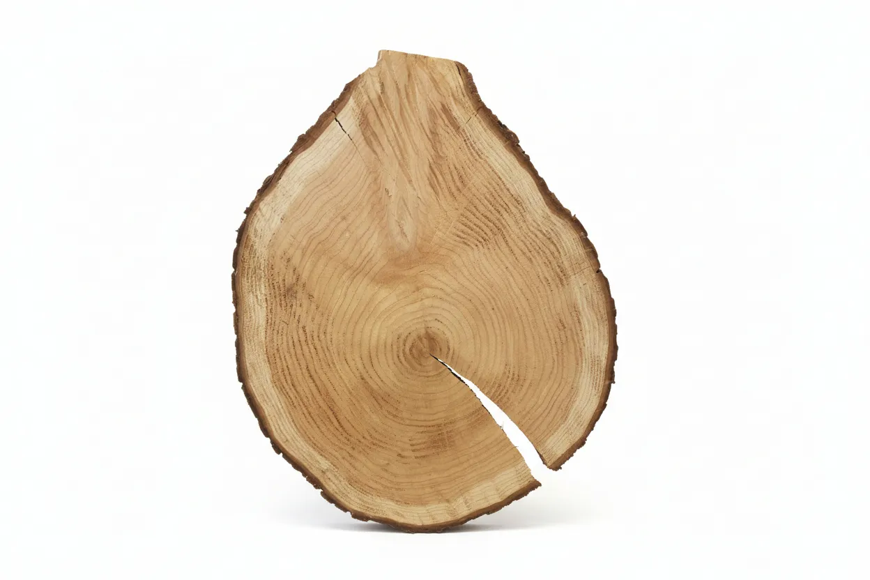 Large Round Wood Platter