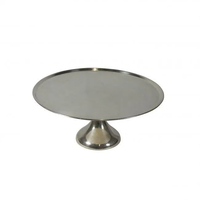 Cake Stand Silver S/S 13" 