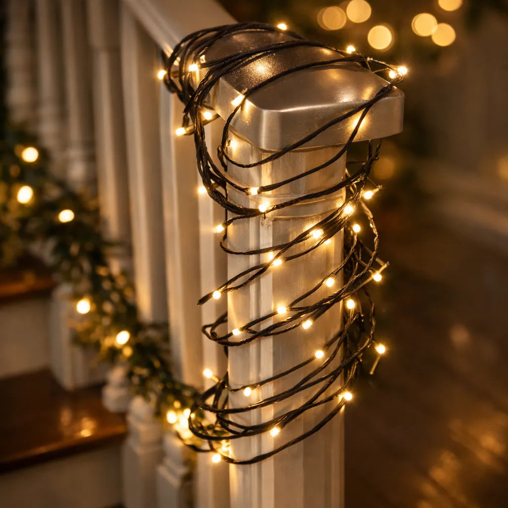 9ft LED Lighted Garland