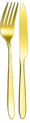 Slimline Gold Dinner Fork 